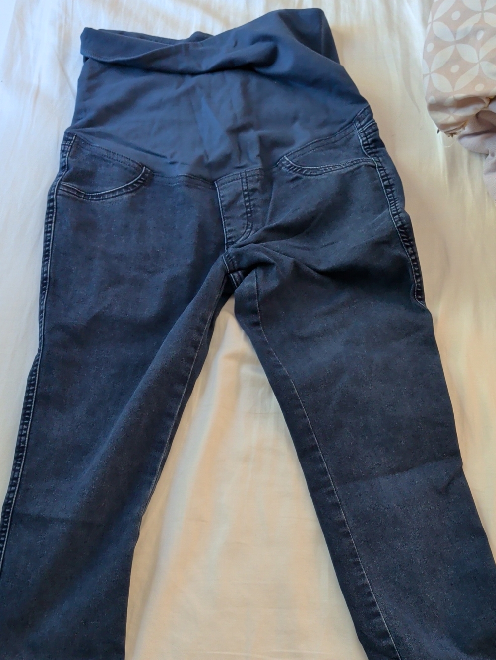 Dark Blue Maternity Jeggings